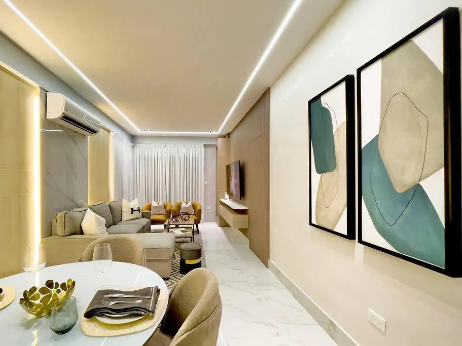 Luxury Apartment At Piantini Urbano Res. Floor 12 Санто-Доминго