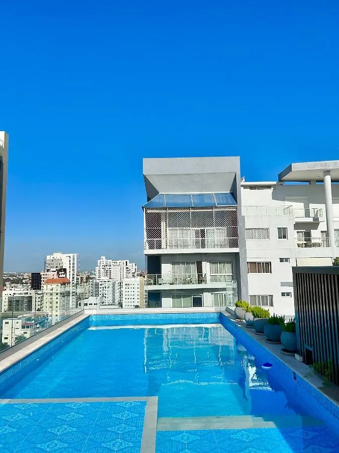 Luxury Apartment At Piantini Urbano Res. Floor 12 Санто-Доминго