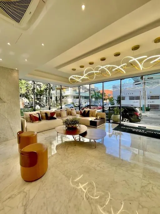 Luxury Apartment At Piantini Urbano Res. Floor 12 Санто-Доминго